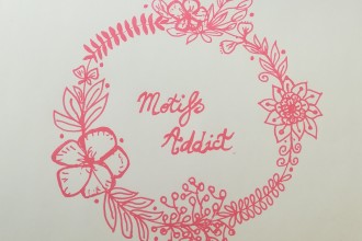 couronne fleurs motifs addict